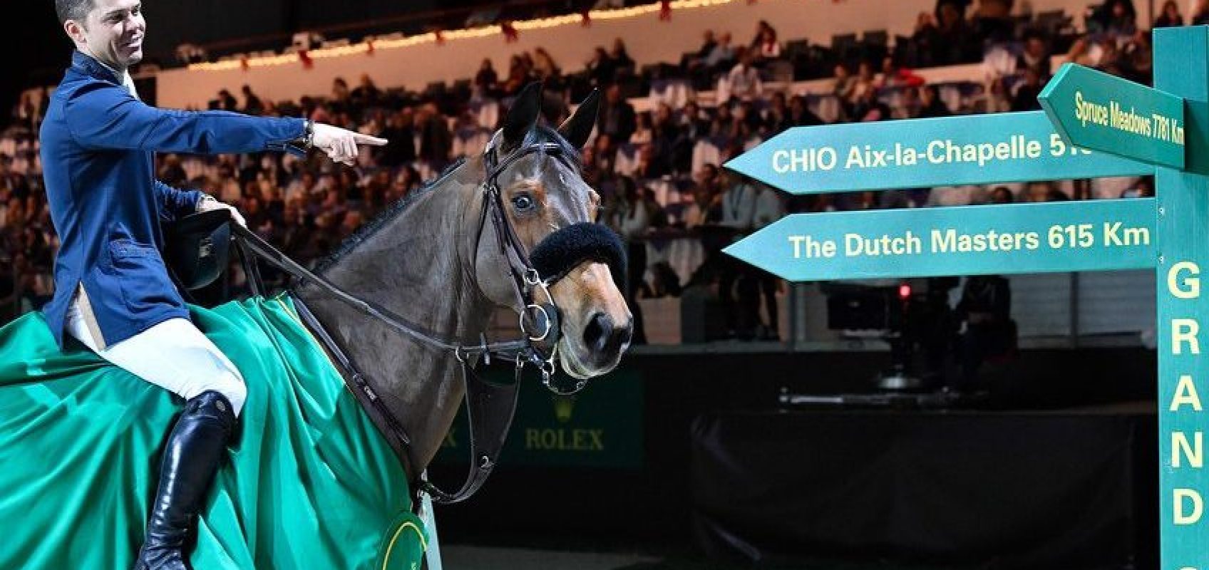 Kent Farrington schickt seine AachenSiegerin Gazelle in Rente spring