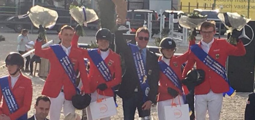 Deutsche Junioren gewinnen Nationenpreis in Opglabbeek