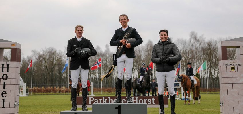 Allen shares podium with Ehning and De Luca in GP de Peelbergen