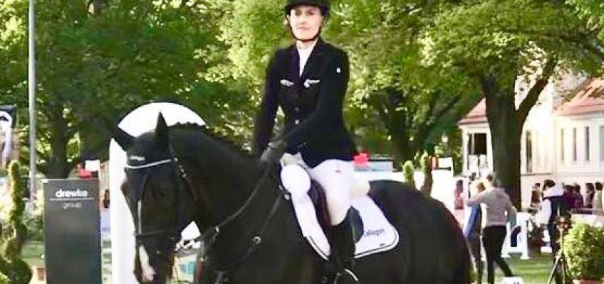 Janne-Friederike Meyer-Zimmermann wird Dritte beim Pferdefestival in Redefin!