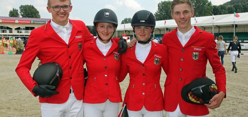Future Champions: Bronzemedaille für Junioren im Springen