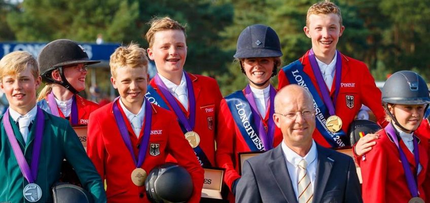 EM Fontainebleau: Gold für deutsche Children im Springen