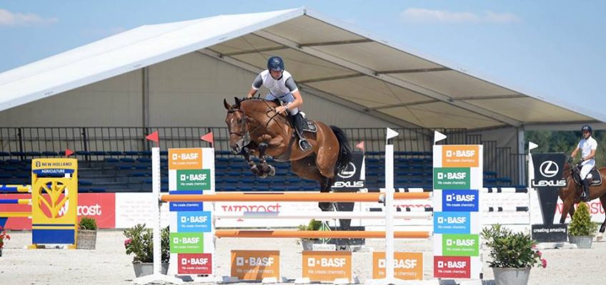 Deutsches Terzett vorne platziert im CSI3* von Jakubowice