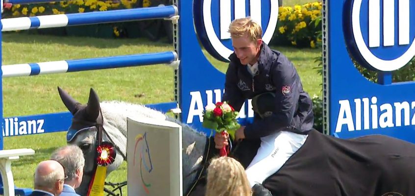 U25-Finale in Aachen: Richard Vogel siegt im Stechen vor Cedric Wolf