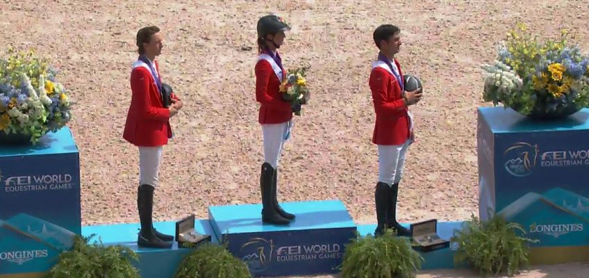 Gold, Gold, Gold! Simone Blum und Alice auf dem WM-Thron