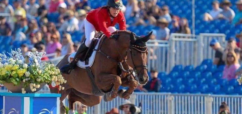 Simone Blum und Laura Klaphake fehlerfrei, Deutsche jetzt Dritte
