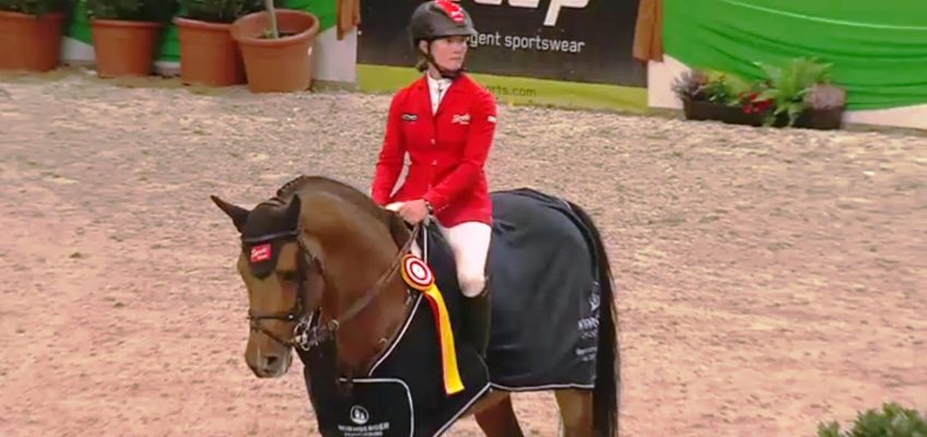 Jörne Sprehe siegt im Bayernchampionat vor Simone Blum