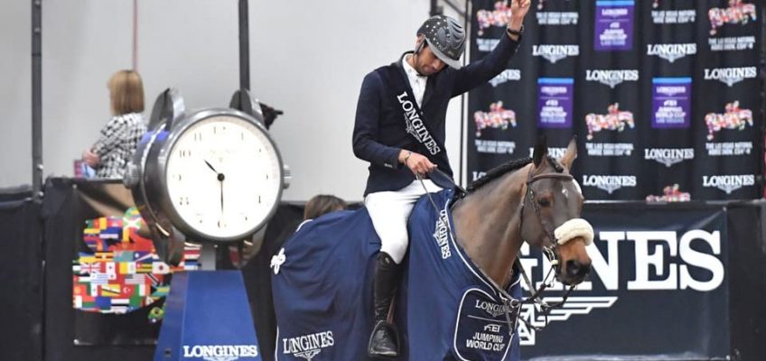 Nayel Nassar siegt vor Wilhelm Genn im Weltcup-Springen
