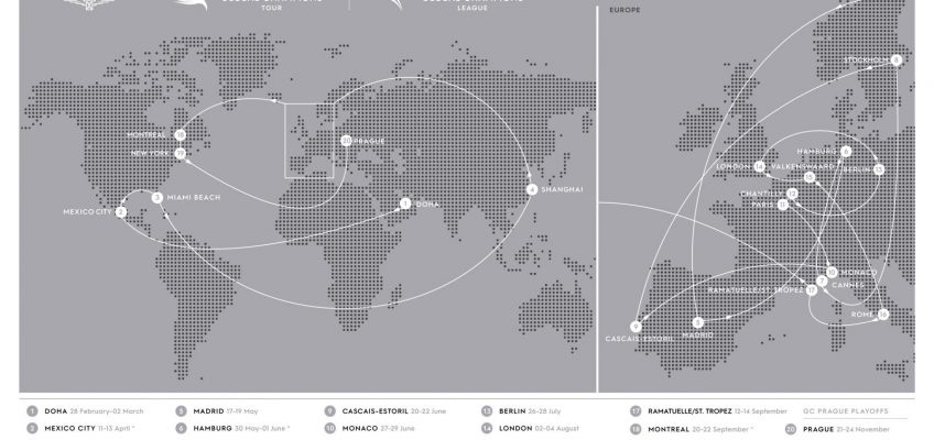 New York heißt das neue Top-Ziel in der Global Tour