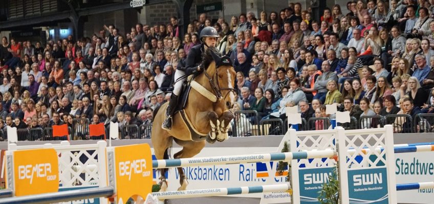 Deutschem Amazonen-Terzett winkt die Young Riders Academy