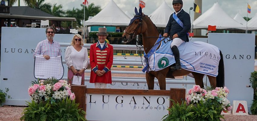 Samuel Parot gewinnt GP, der McLain Ward zum Aufgeben zwang