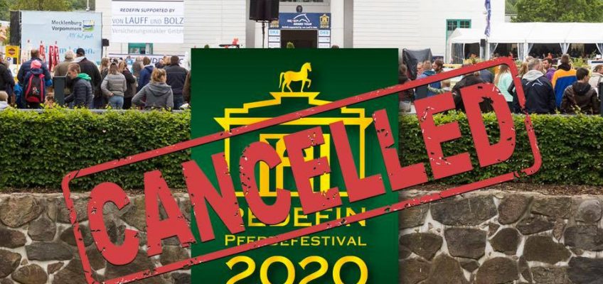 Internationales Pferdefestival CSI Redefin 2020 abgesagt
