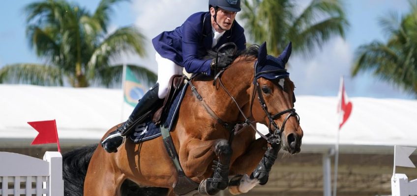 Deusser und Kiana van het Herdershof galoppieren auf Platz fünf im CSI5* 37.000 Dollar Springen in Wellington