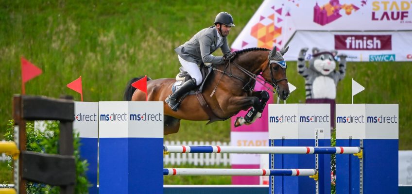 Philipp Weishaupt und Coby werden Dritte im Longines Grand Prix der Schweiz