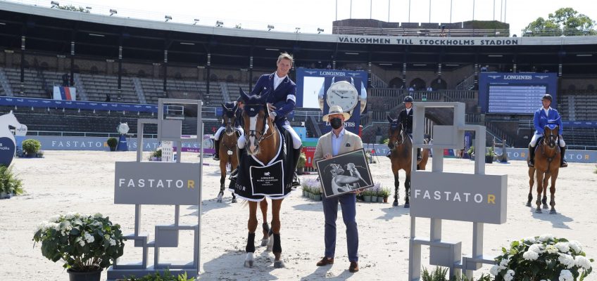 Master of Faster: Daniel Deusser siegt im Eröffnungsspringen bei der Longines Global Champions Tour in Stockholm