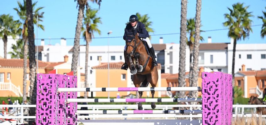 Christopher Kläsener Dritter im CSI3* Ranking Springen in Oliva