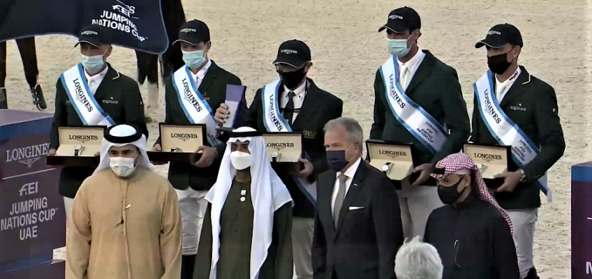 Irish win Abu Dhabi season-opener: UAE and Saudi Arabia qualify for Longines Final