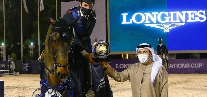 Zwei CSIO5*-Siege an einem Tag in Abu Dhabi für Emanuele Gaudiano