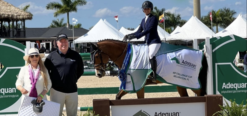 Adrienne Sternlicht gewinnt 75.000 Dollar Springen vor Lorenzo de Luca und Ben Maher in Wellington!