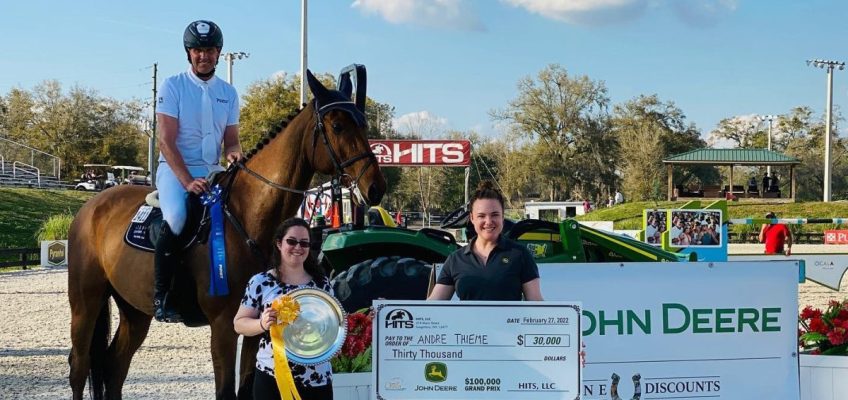 André Thieme gewinnt 100.000 Dollar Grand Prix in Ocala!