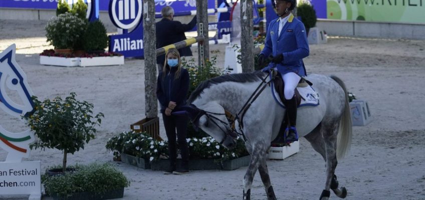 Ahlmann dominiert Samstags-Hauptspringen in Opglabbeek