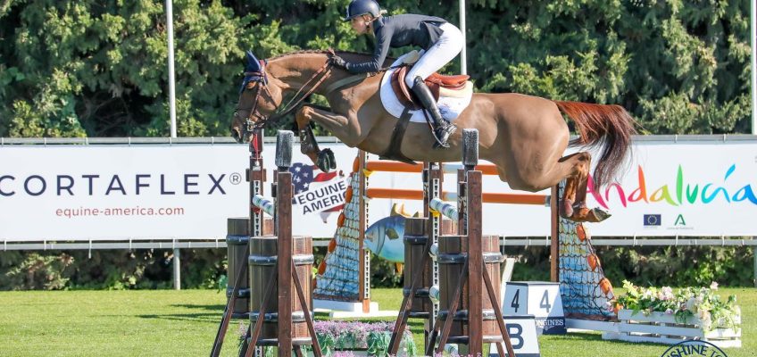 Jana Wagers schlägt Bosty, Baackmann und Klaphake im Hauptspringen in Vejer!