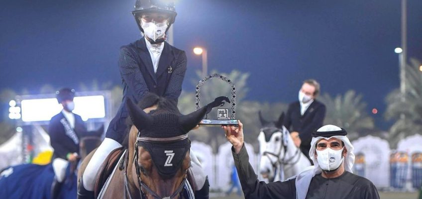 Nicola Pohl Zweite im CSI3* Longiones GP Qualifier in Sharjah