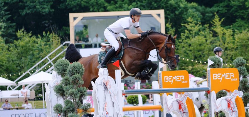 Harm Lahde gewinnt Hauptspringen beim CSI3* in Gorla Minore