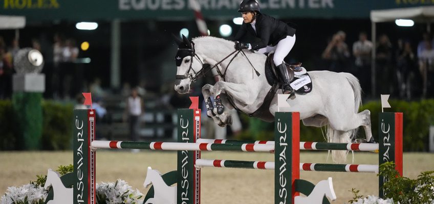 Laura Kraut und der Holsteiner Confu triumphieren im 216.000 Dollar GP in Wellington