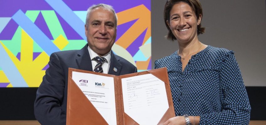 Die FEI erkennt die International Grooms Association offiziell an