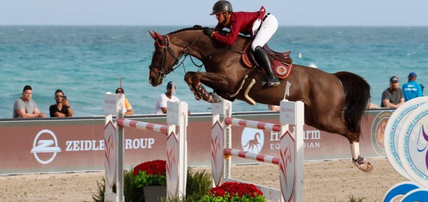 Beerbaum und Kukuk gewinnen GCL-Etappe in Miami, Katrin Eckermann beste Deutsche in der Einzelwertung!