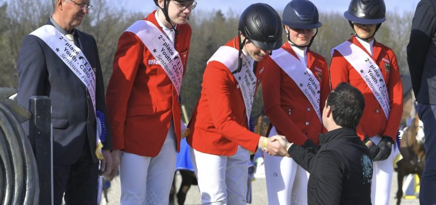 Silber für deutsche Junioren beim Nations Cup in Opglabbeek