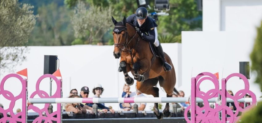 Max Kühner vor Emanuele Gaudiano im Weltranglisten-Springen von Grimaud