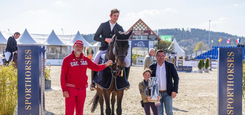 Horses & Dreams meets Canada: Andres Vereecke gewinnt CSI4* Einlaufspringen