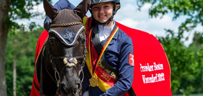 Preis der Besten Springen: Gold für Carlotta Merschformann und Sönke Fallenberg