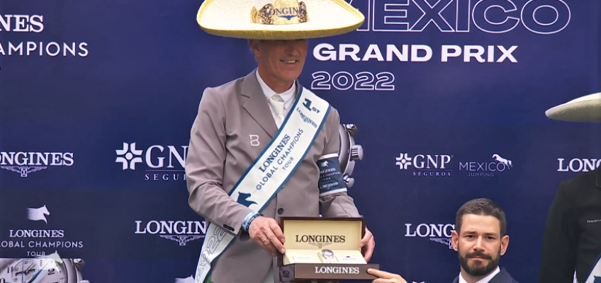 Ludger Beerbaum holt in Mexiko zweiten Grand Prix Sieg der Longines Global Champions Tour