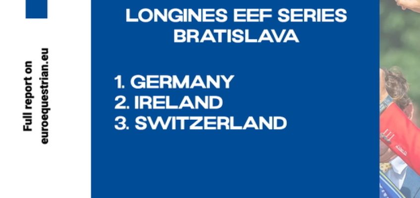 Sophie Hinners sichert im Stechen deutschen Sieg im EEF Nations Cup in Bratislava