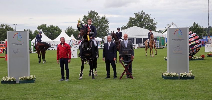 CHIO Aachen: Lars Vollmer gewinnt Finale um den U25 Springpokal der Stiftung Deutscher Spitzenpferdesport!