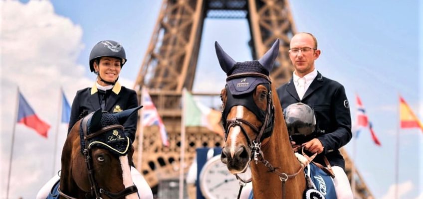 Tobias Meyer gewinnt zeitgleich mit Edwina Tops-Alexander Eröffnungsspringen in Paris