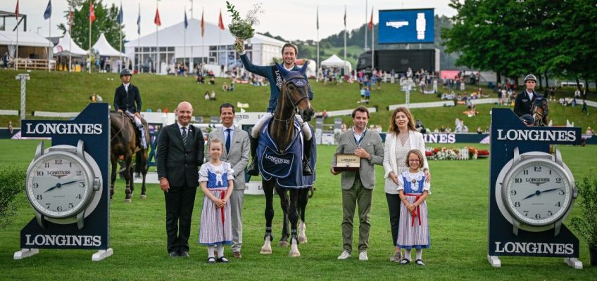 Martin Fuchs gewinnt Grand Prix der Schweiz. Pech im Stechen für Sven Schlüsselburg!