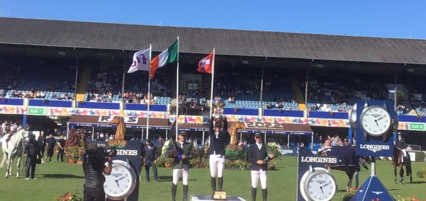 Edouard Schmitz düpiert die Iren beim Longines Grand Prix von Irland