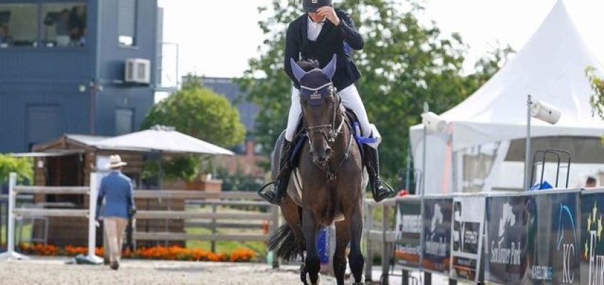 Tobias Meyer gewinnt CSI3* Weltranglisten-Springen in Opglabbeek