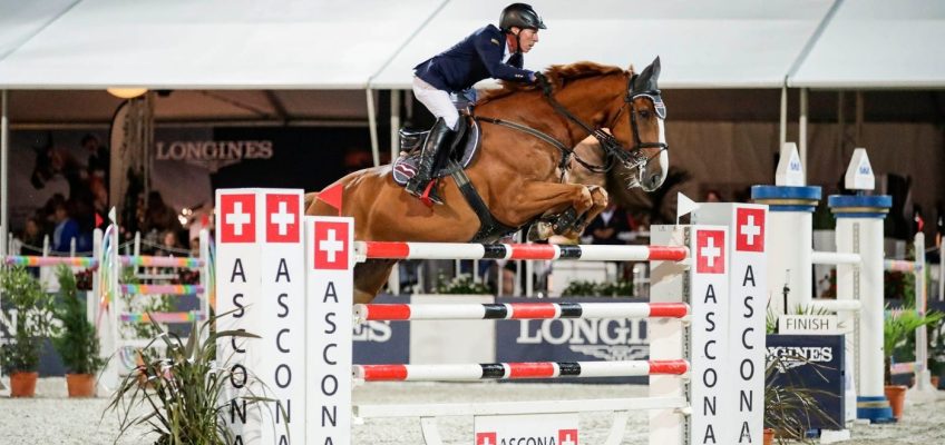 Hansi Dreher gewinnt CSI4* Weltranglistenspringen über 1,50m in Ascona