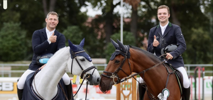 Zwei Siege für Johannes Ehning und C-Jay in Riesenbeck