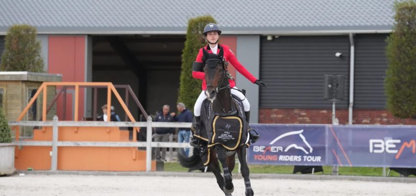 Vieca Sofie Bade und Tony Stormanns im GP-Stechen in Peelbergen