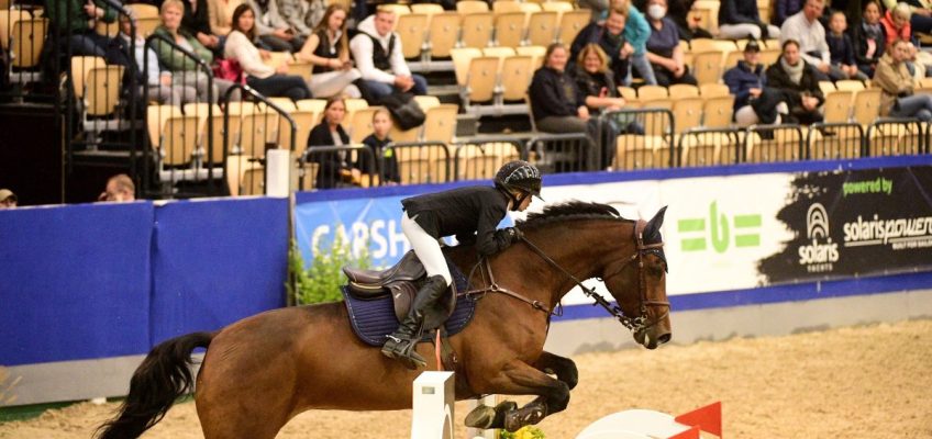 Meves legt vor in den Holstenhallen, eine 13-Jährige Dritte in der Bronze Tour!