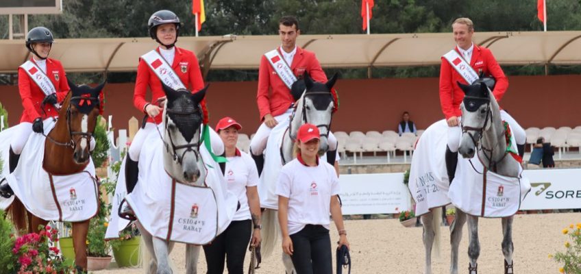 Team Deutschland gewinnt den Nationenpreis von Marokko in Rabat