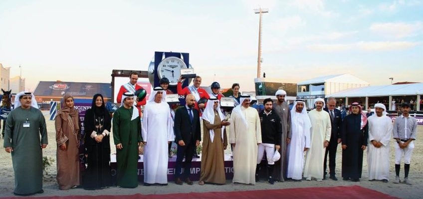 Saudis mit David Will als Teamchef und neuen Pferden beim Nationscup in Abu Dhabi