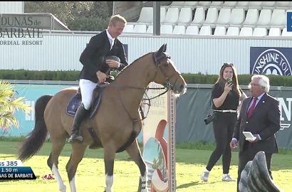 David Will Vierter im CSI4* Weltranglistenspringen bei der Sunshine Tour