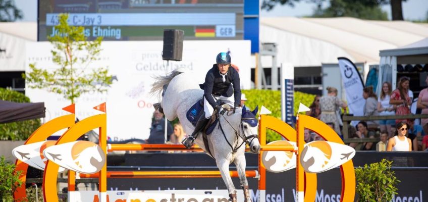 Gleich noch einmal: Johannes Ehning und C-Jay gewinnen wieder beim Outdoor Gelderland!